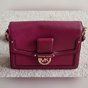 Michael Kors Burgundy Leather Women's Bag